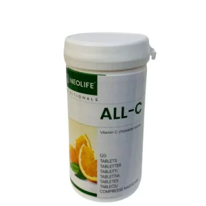 all c, neolife, vitaminas c, kramtomosios tabletes