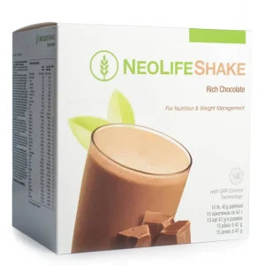 NeoLife Shake, baltyminis koktelis, šokolado skonio